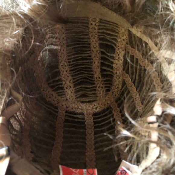 Vintage Eva Gabor Short Curly Wig Modacrylic Kanekalon Fiber Lace Cap Auburn OS - Picture 4 of 7